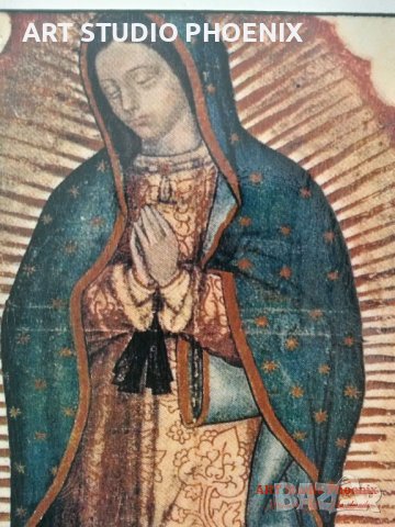 Икона на Девата от Гуадалупе /католическа/, icona Devata ot Guadalupe, снимка 2 - Картини - 14325789