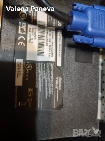 Монитор LG E1910PMW, снимка 8 - Монитори - 33745673