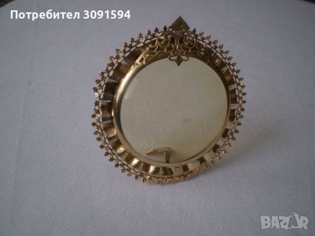 Кръгла Настолна рамка за снимка европеиски стил , снимка 10 - Антикварни и старинни предмети - 38306748