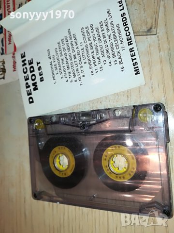 поръчана-DEPECHE MODE BEST-КАСЕТА 2301231638, снимка 10 - Аудио касети - 39406933