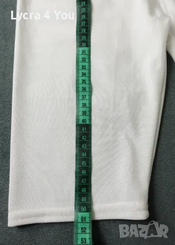 S дамски къс бял клин с ликра , снимка 6 - Клинове - 49308340