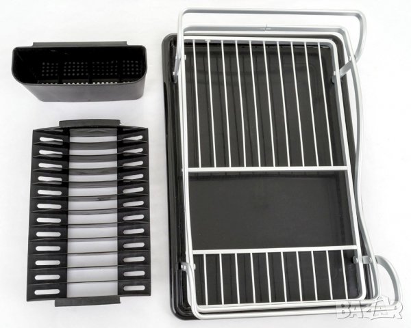 Алуминиев сушилник за съдове с тавичка Wenko