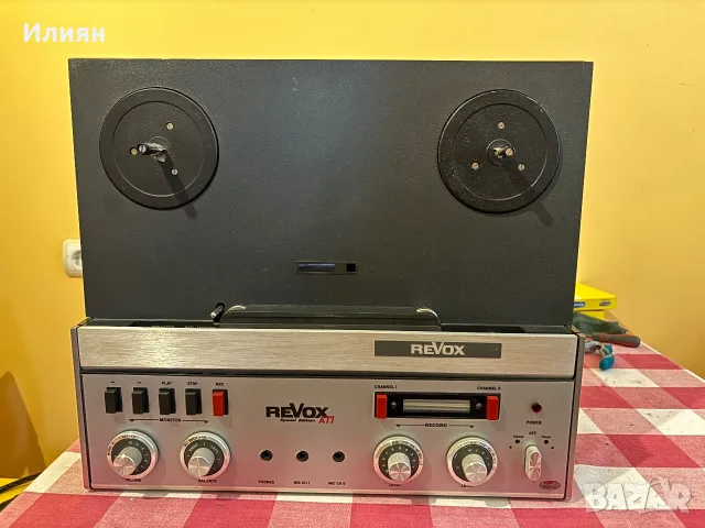 Revox A77 (моднат) за части или ремонт, снимка 8 - Декове - 55967383