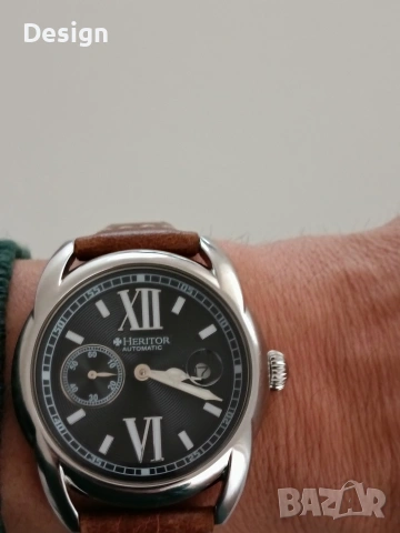 Мъжки автоматичен часовник Heritor, снимка 2 - Мъжки - 53887610