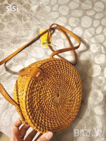Плетена чанта от Бали,нова, снимка 3 - Чанти - 53212451