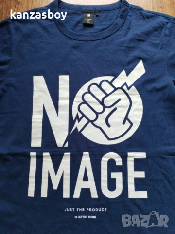 G-Star RAW - страхотна мъжка тениска КАТО НОВА M, снимка 2 - Тениски - 54208623