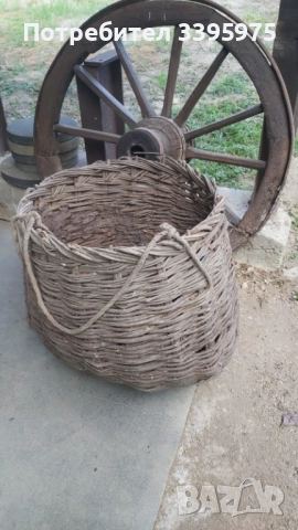 Оригинална кошница за грозде - автентичен рустик стил!