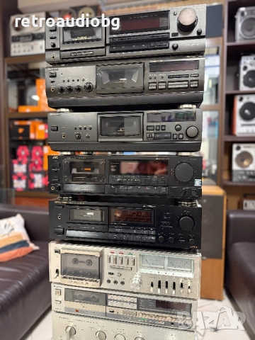 🔉🎶Продавам триглави декове TECHNICS, JVC, ONKYO и FISHER🔉, снимка 2 - Декове - 52393289