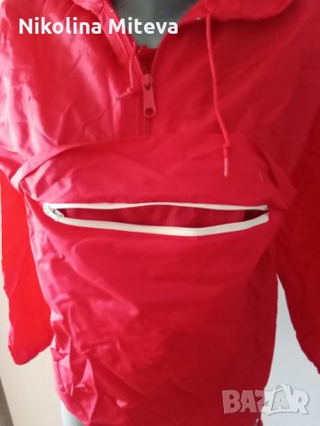 Червен суичър, снимка 2 - Суичъри - 31705702