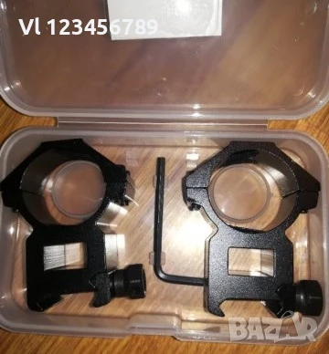 Монтажи рингове за оптика 30мм и 1" 25.4мм , снимка 2 - Оборудване и аксесоари за оръжия - 50665565