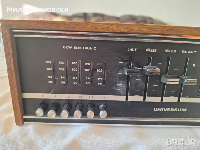 UNIVERSUM VT 2323 VINTAGE STEREO RECEIVAR., снимка 2 - Ресийвъри, усилватели, смесителни пултове - 52612554