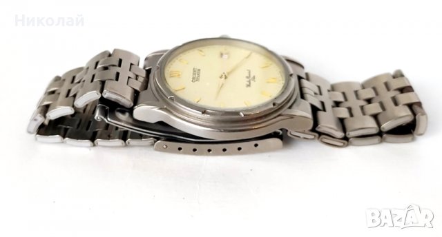 Orient Titanium Ориент - аналогов мъжки часовник, снимка 6 - Мъжки - 38646162