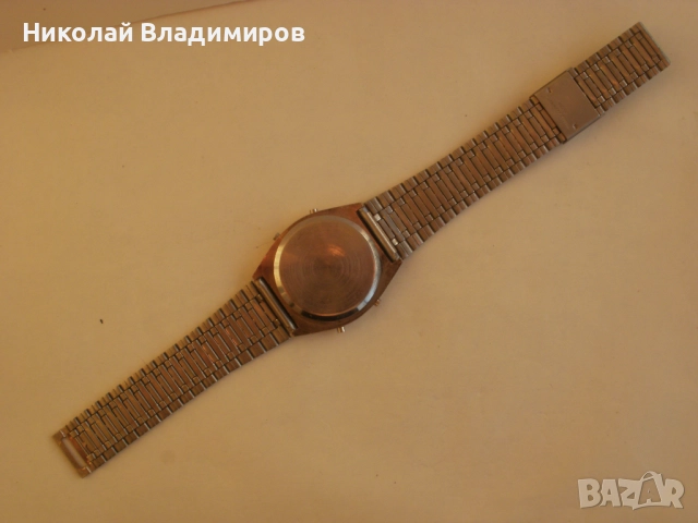 Buletronic рядък работи български оригинален мъжки часовник Булетроник, снимка 8 - Мъжки - 52380681