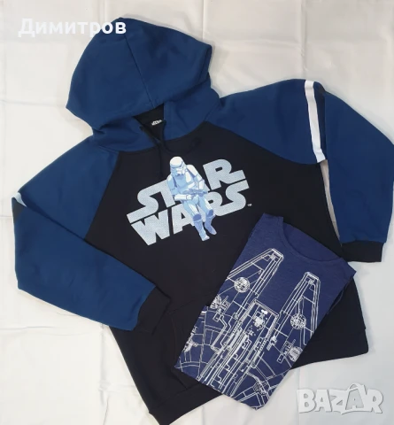 Комплект Star Wars - суичър и потник
