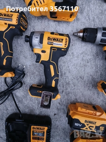 Безчеткови машини Dewalt 18волта, снимка 5 - Други инструменти - 52654017