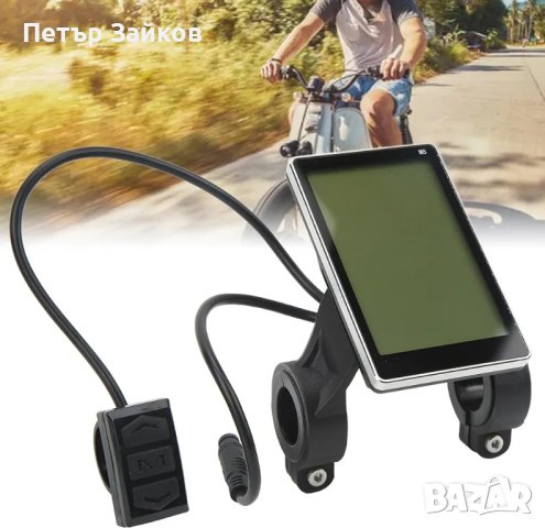 LCD дисплей Ebike, LCD панелен дисплей за електрически велосипед M5, снимка 3 - Друга електроника - 42287446