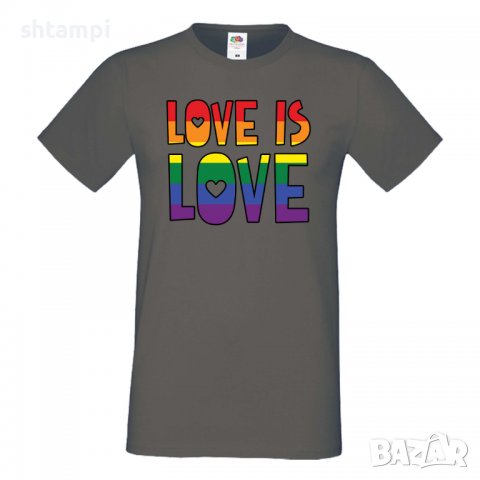  Мъжка тениска Love is Love 1 multicolor Прайд,Празник.Повод,Изненада, снимка 4 - Тениски - 37103142