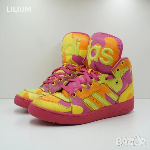 Adidas Jeremy Scott X Instinct Hi Neon Camo