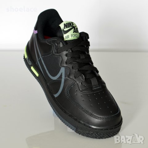 Nike Air Force 1 React Black CD4366-001, снимка 1 - Кецове - 31105195