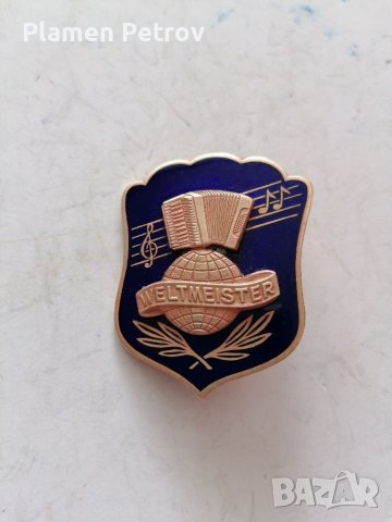 Емблема WELTMEISTER, снимка 1