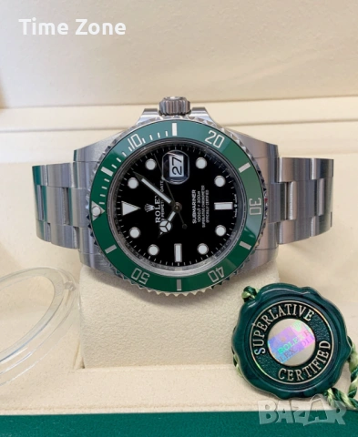Rolex Submariner 41mm 'Starbucks' Steel Ceramic Automatic Различни Варианти, снимка 4 - Мъжки - 54071626