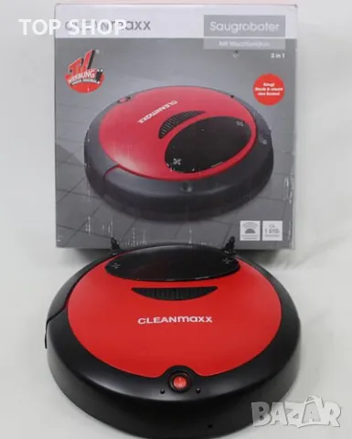 CLEANmaxx прахосмукачка  робот 2 в 1 с сензорно автоматично управление, снимка 12 - Прахосмукачки - 49157026