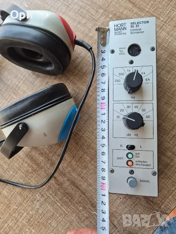 Медицински аудиометър (скринер за слухови тестове) модел Hortmann Selector SL 01, снимка 3 - Медицинска апаратура - 55854174