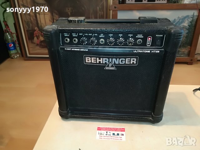 BEHRINGER KT108 ULTRATONE-ВНОС GERMANY L0906221842, снимка 3 - Ресийвъри, усилватели, смесителни пултове - 37034757