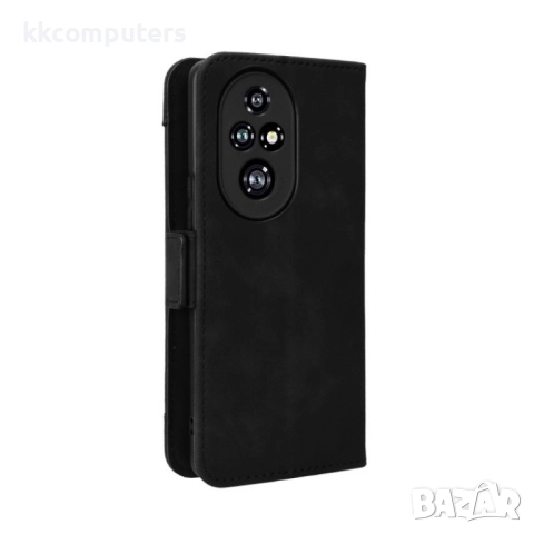 Honor 200 Pro 5G Magnetic Wallet Кожен Калъф и Скрийн Протектор, снимка 6 - Калъфи, кейсове - 52671869