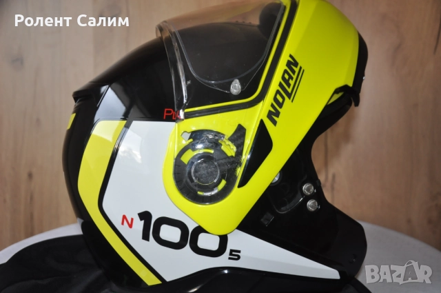 Мото Каска Nolan N100-5 Plus - Със Система ESS, снимка 4 - Аксесоари и консумативи - 52500413