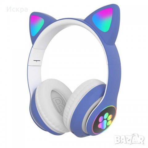 Блутут слушалки котешки ушички , снимка 3 - Други - 38592666