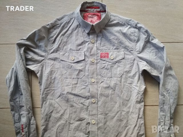 риза с дълъг ръкав SUPER DRY JPN superdry, снимка 2 - Ризи - 30112109