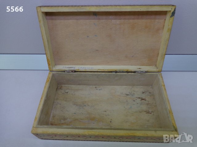 Дървена кутия – с пирография, снимка 2 - Колекции - 31176828