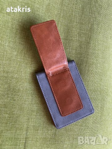 Кожен калъф за пари и документи/портмоне, снимка 2 - Портфейли, портмонета - 42813237