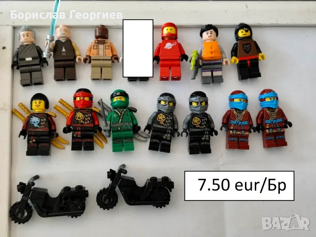 Оригинални лего минифигурки lego star wars /ninjago/ и други, снимка 8 - Образователни игри - 33848004