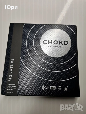 CHORD Signature X 2RCA to 2RCA , 1m , снимка 6 - Други - 53976331