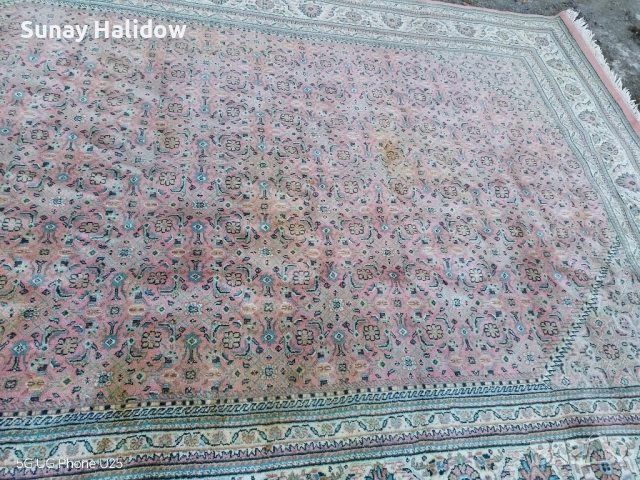 Страхотен огромен тъкан килим, снимка 3 - Килими - 52234505