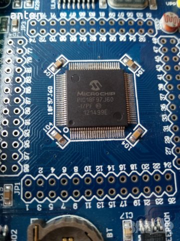 развойна платка pic18f97j60 development board ethernet rs485 rs232 spi eeprom microchip микрочип LCD, снимка 4 - Друга електроника - 37673345