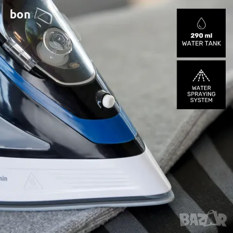 Парна ютия TAURUS Fiji Ceramic 3000, снимка 3 - Ютии - 49542298