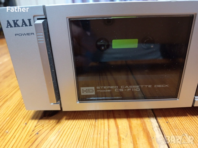 Стерео касетен дек Akai CS-F110, снимка 3 - Декове - 53354655