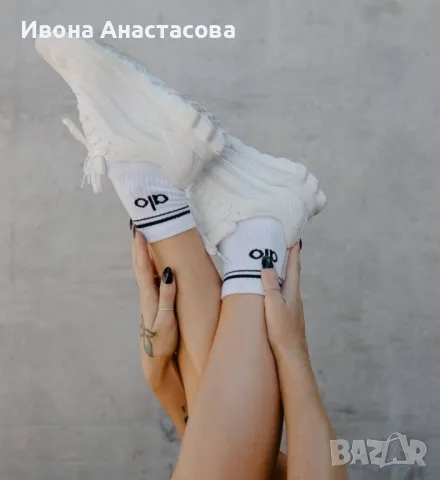 ЧОРАПИ ALO YOGA, снимка 4 - Дамски чорапи - 48552106
