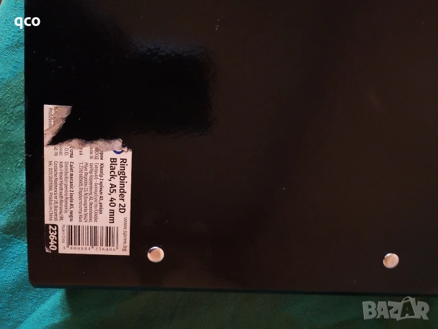 класьор с банкноти 