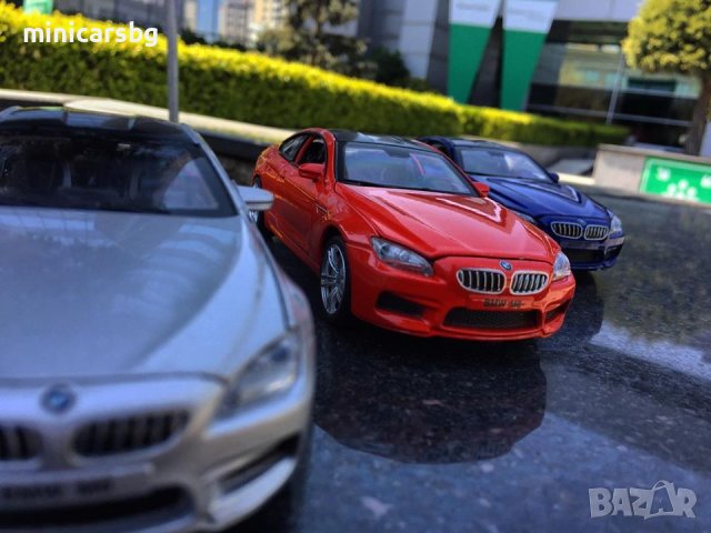 Метални колички: BMW M6 (БМВ), снимка 6 - Колекции - 34232846