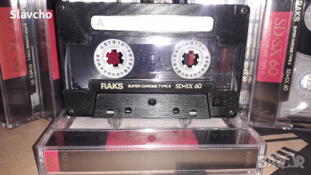 Аудио касети Raks SD-SX60/90/ 10 броя, снимка 2 - Аудио касети - 39090034