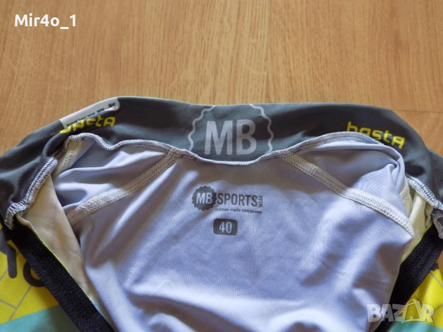 вело джърси mb sports тениска елек екип блуза шосейно колоездене мъжко оригинално S, снимка 6 - Спортни дрехи, екипи - 51668102