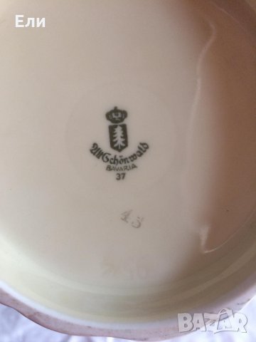 Немски костен порцелан, снимка 5 - Антикварни и старинни предмети - 35481641