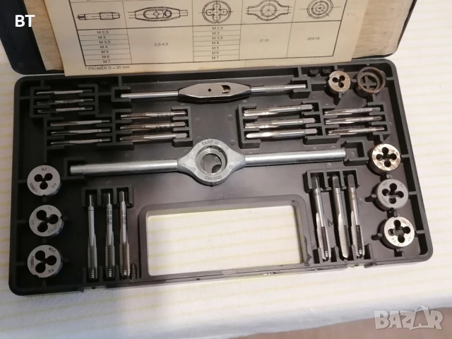 Комплект метчици и плашки NAREX  Чешка република .