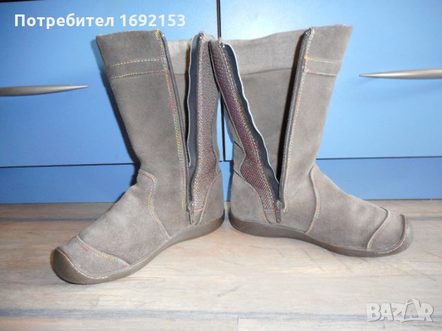 Велурени ботуши KEEN № 34, снимка 5 - Бебешки боти и ботуши - 30930880