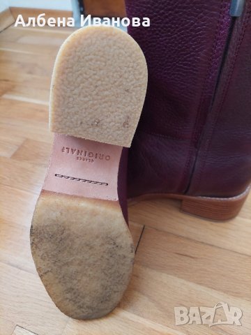 Дамски ботуши Clarks Original 39 номер , снимка 8 - Дамски ботуши - 42887108