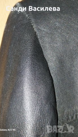 Страхотен модел естествена кожа яке с кройка на сако., снимка 7 - Якета - 42411009